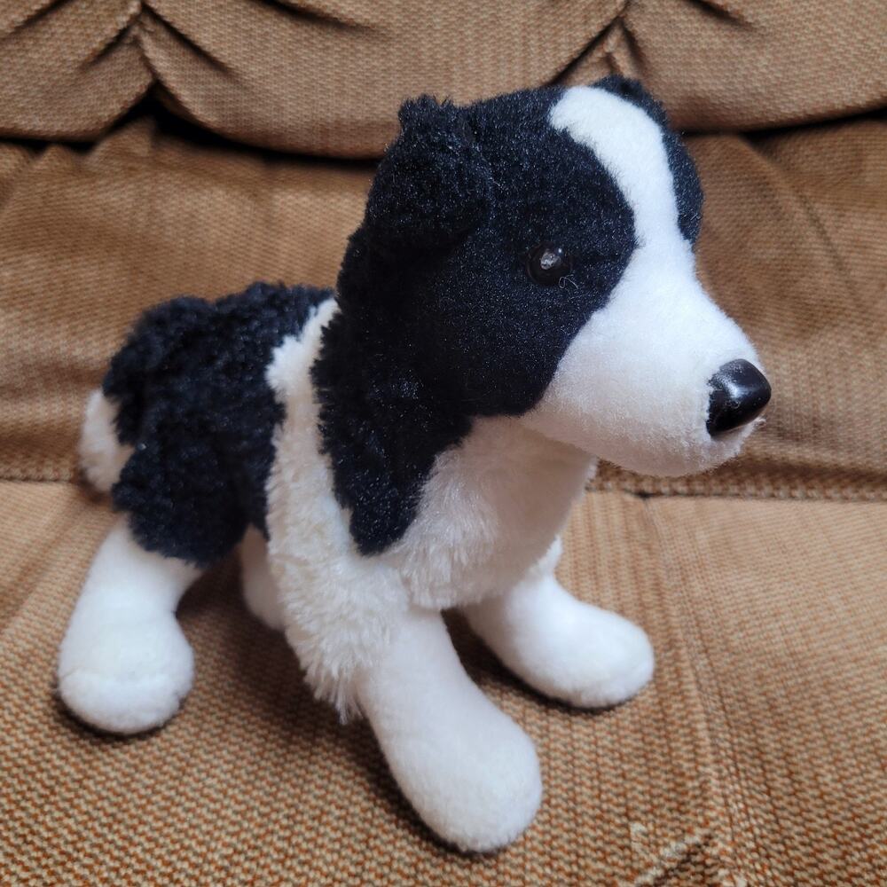 RARE 2015 Wedgewood Pharmacy Douglas Cuddle Meadow Border Collie #4009 Plush 8"